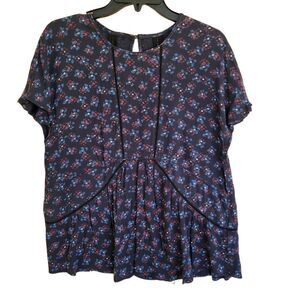 MKT Studio Boho Peasant Blouse Size 2